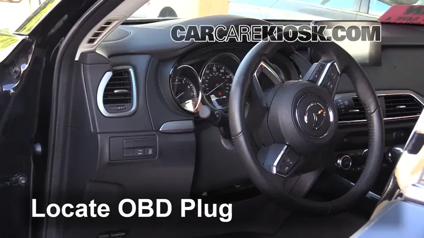 2016 Mazda CX-9 Sport 2.5L 4 Cyl. Turbo Compruebe la luz del motor Diagnosticar